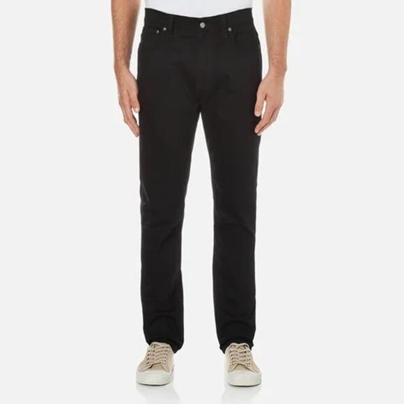 Nudie Jeans Men Brute Knut Jeans 29X28 Dry Cold Black Organic Sustainable Casual - Picture 1 of 10
